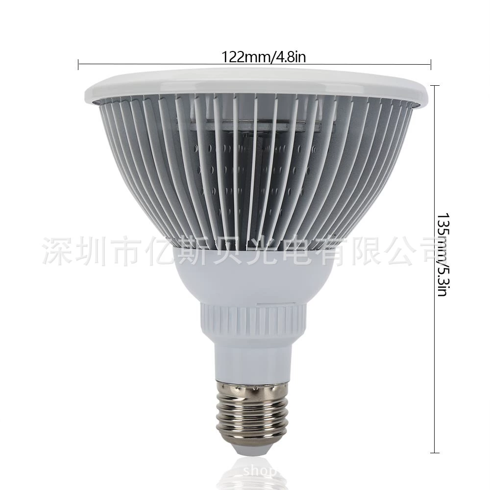 LED-лампа для освещения роста растений E27 36Вт для комнатных сеянцев, фруктов и овощей, мясных цветов, заполнение света для роста растений