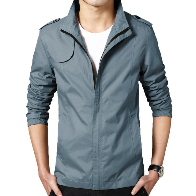 Korean slim casual thin men’s jacket