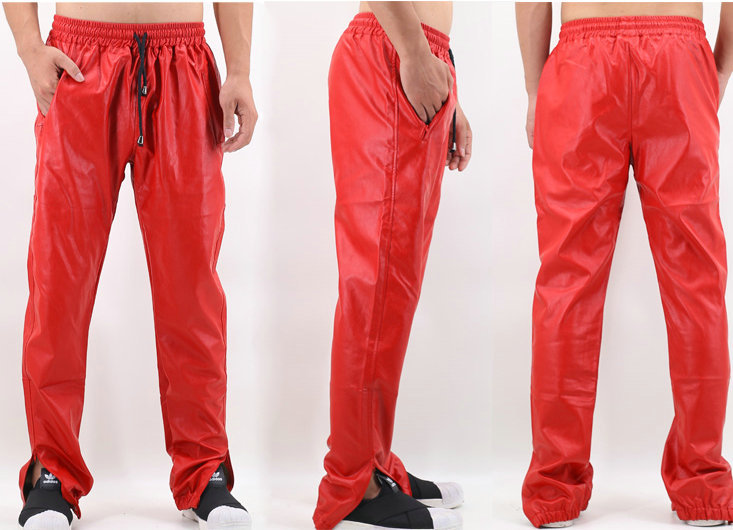 Pantalon cuir homme droit pour jeunesse - Ref 1485276 Image 15