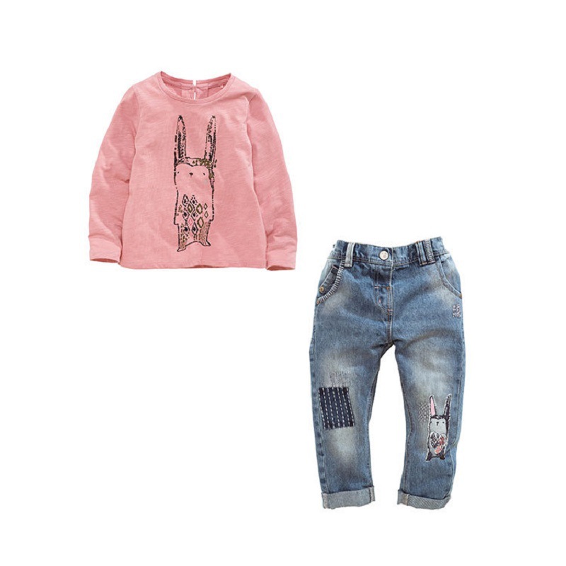 baby girl pink jeans