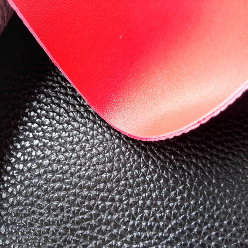 2.0mm双面荔枝纹PVC皮革同底同色现货批发多新款-阿里巴巴