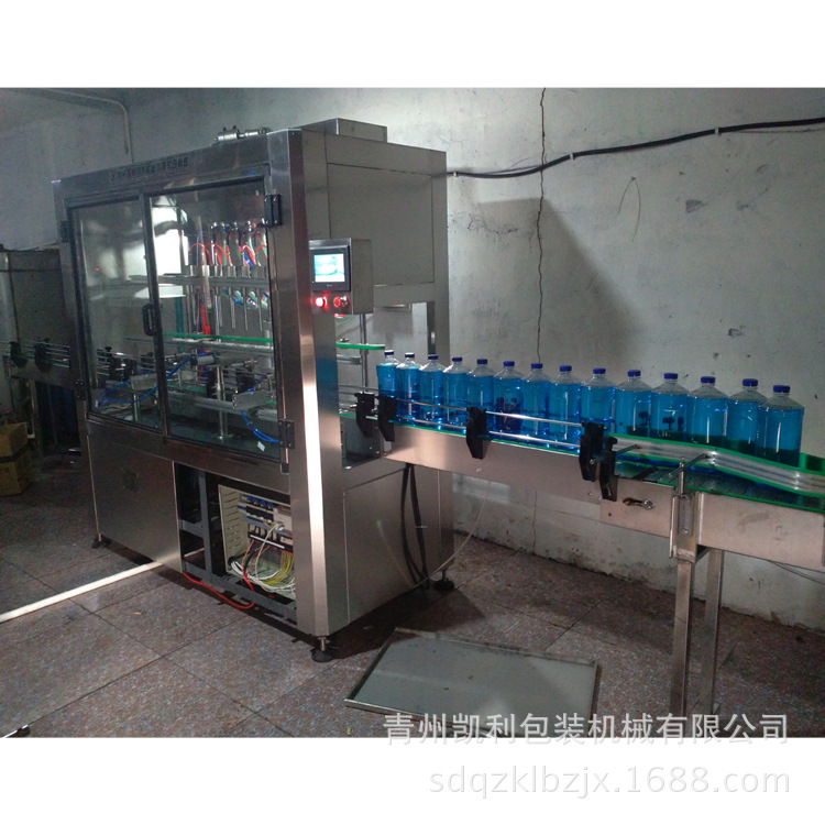 直线灌装机 玻璃水防冻液灌装机 酱油醋灌装机 车用尿素灌装机