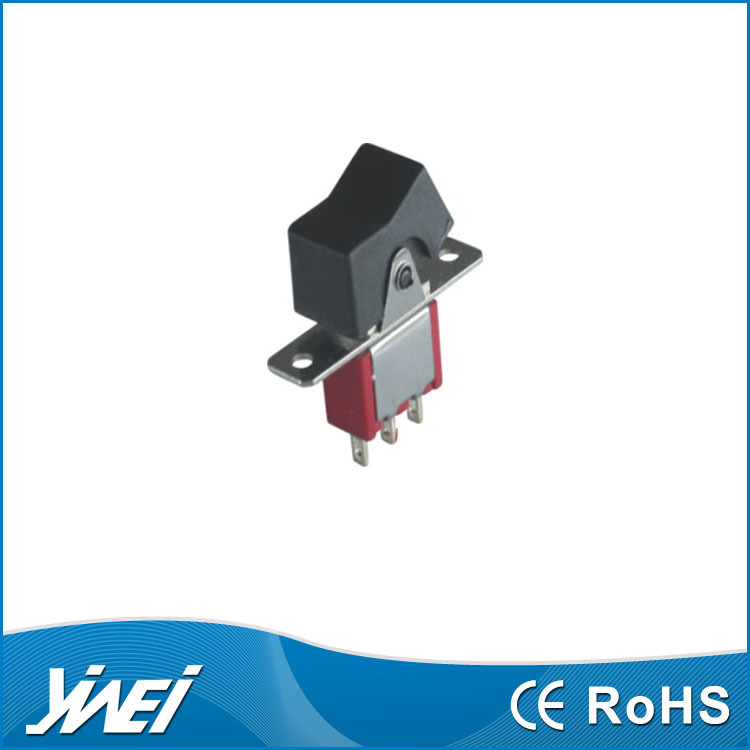 小型戴帽SPST钮子开关 YW2-410