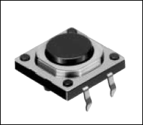 12mm方型长寿命型(按入式) SKQE系列SKQEABA010     