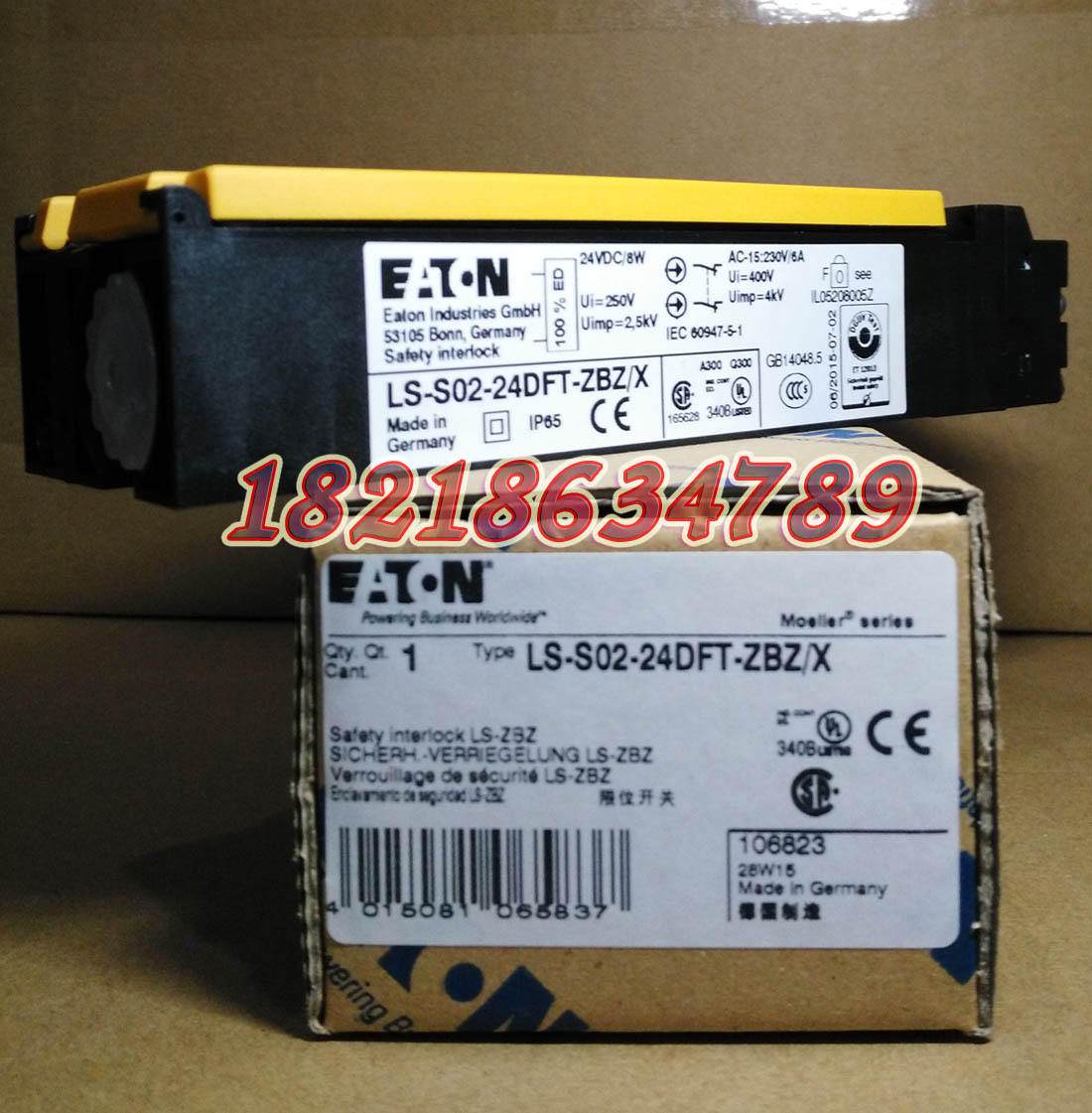 EATON安全限位开关LS-S02-24DFT-ZBZ/X正品现货