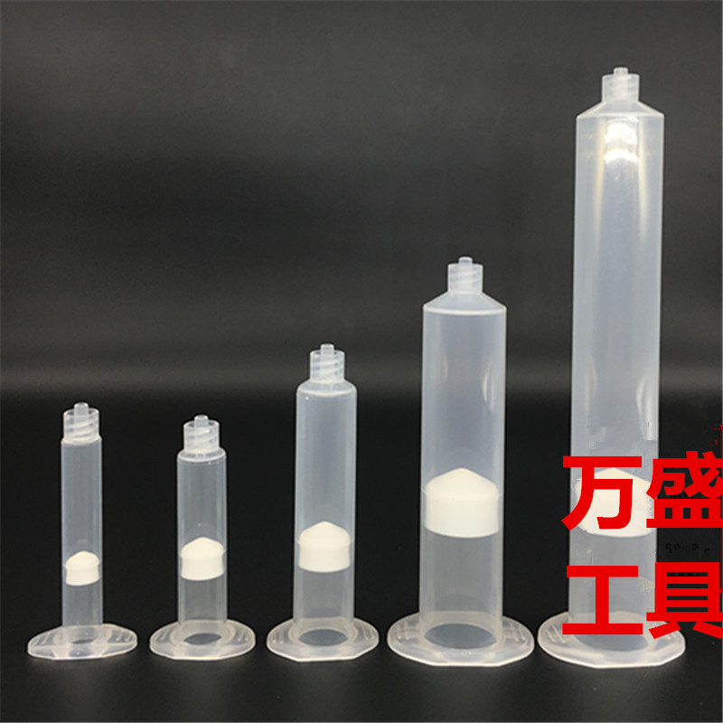 厂家直销 美式点胶针筒 透明点胶机针管 塑料针筒点胶配件含活塞