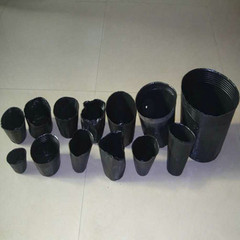 加厚營養缽黑色育苗杯塑料一次性花盆種植盆栽多肉穴盤大號營養袋