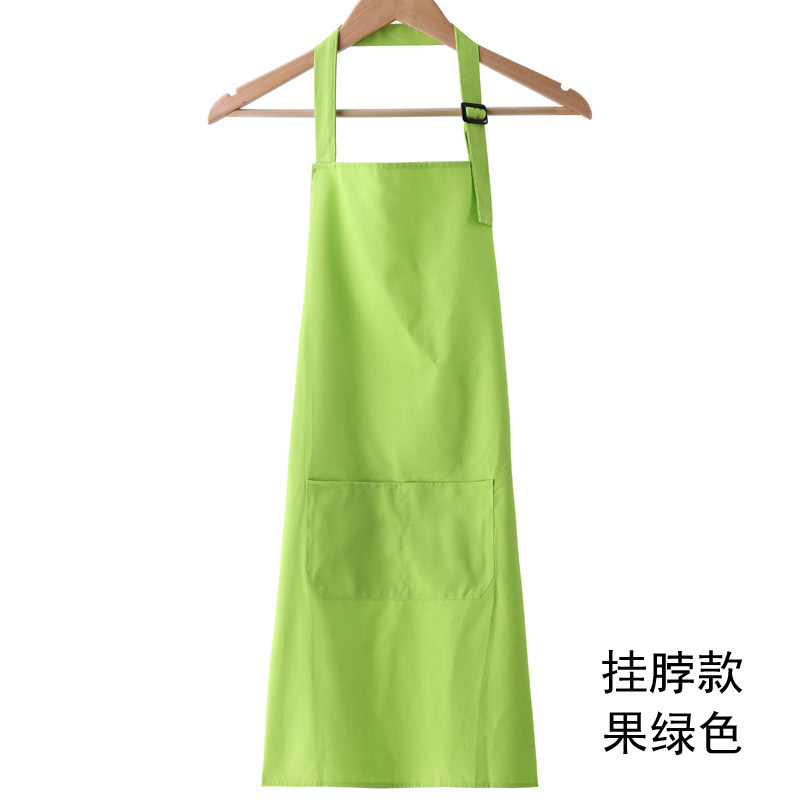 色塊掛脖果綠
