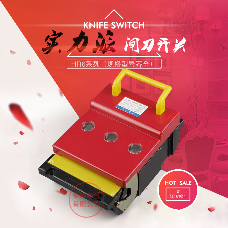 厂家直销HR6-200A/250A/310熔断器式隔离开关 铜件