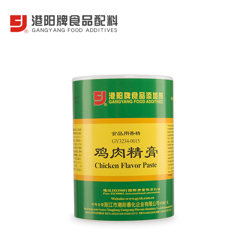 3234-0015鸡肉精膏 1kg×12圆罐 三鲜火锅 泡凤爪 蒜香泡鸭掌调味