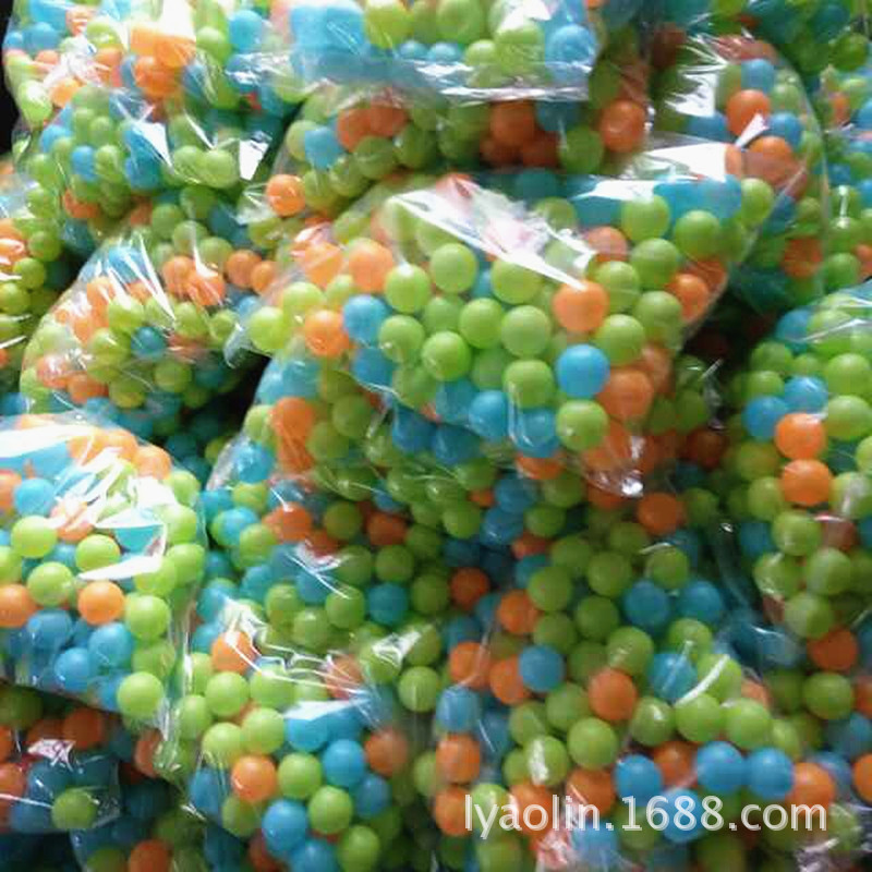 彩色塑料乒乓球