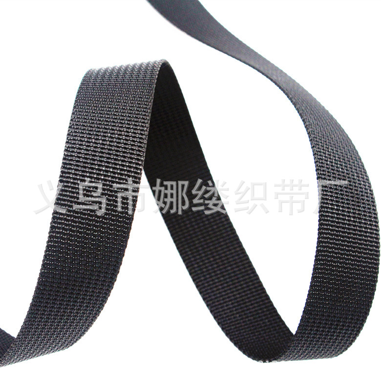 仿尼龙美国纹2.5CM黑