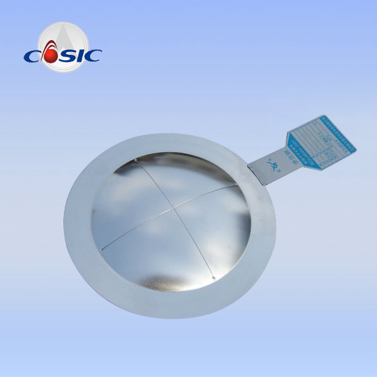 供应LC型爆破片 正拱开缝型不锈钢LC正拱带槽型爆破片厂家定制