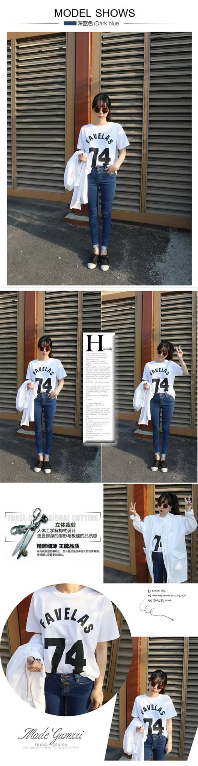 蓝色双纽扣911详情图片