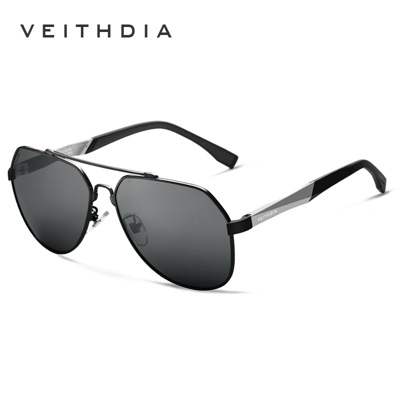 De los hombres de colores gafas sol polarizadas aluminio magnesio Rana espejo fábrica al por mayor 3598
