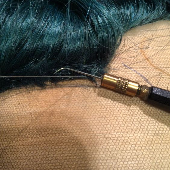 ȫ˿˼ٷLace wigװ1+4Ventilating Needle