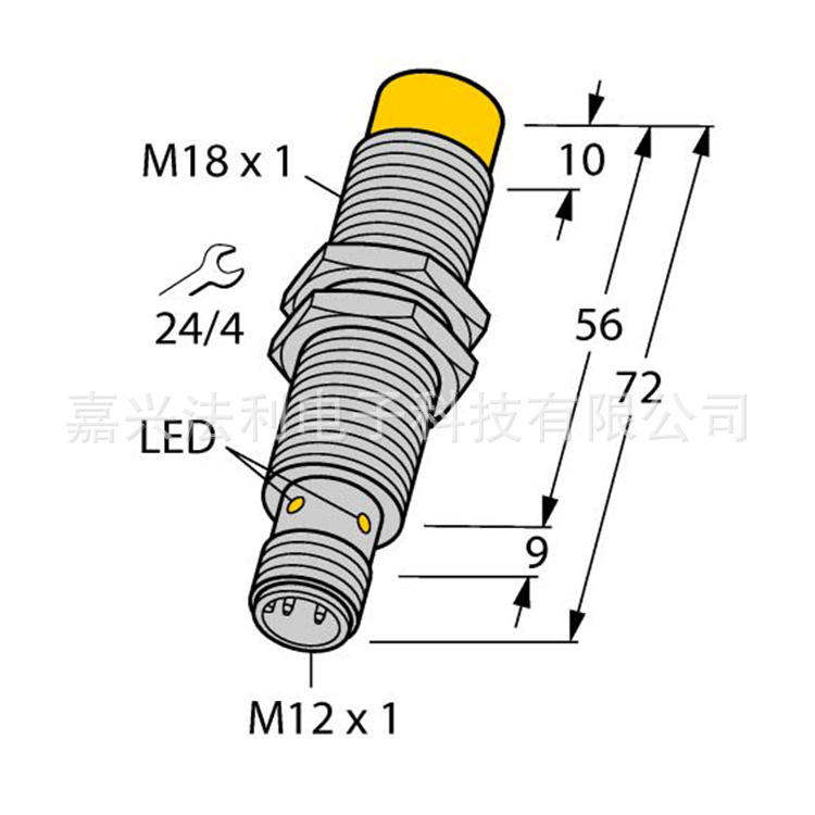 图尔克TN-EM18WD-H1147-Ex读写头