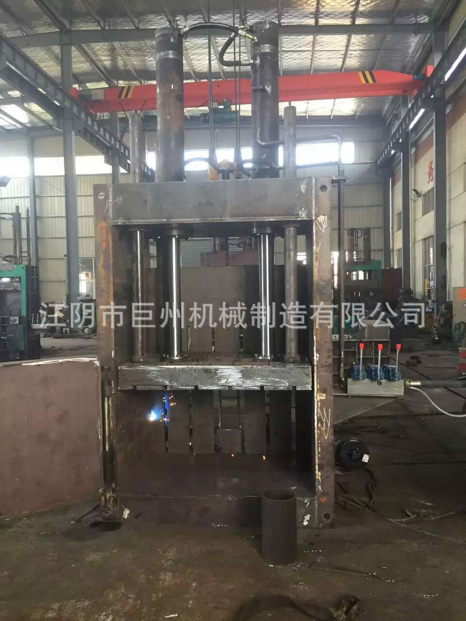 厂家供应Y82-160不锈钢打包机立式废钢废铁打包机液压打包压块机