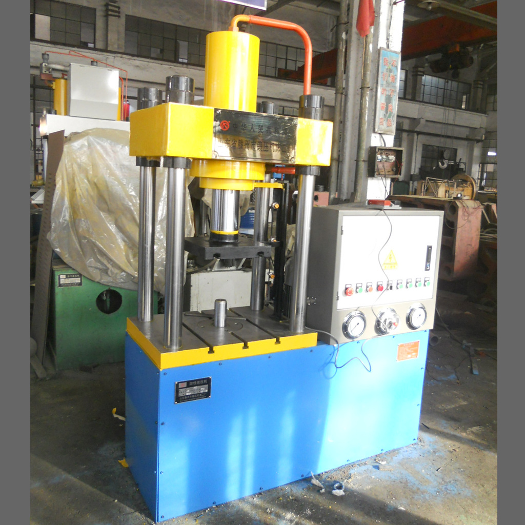 一体式四柱二梁式压装整形液压机63吨伺服油压机实体厂家价格优惠