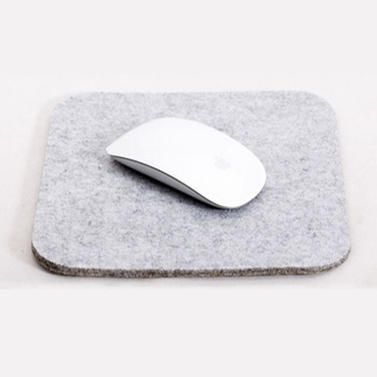 Manufactor Direct selling felt products felt Mouse pad customized wholesale Simplicity felt Mouse pad Can be printed logo