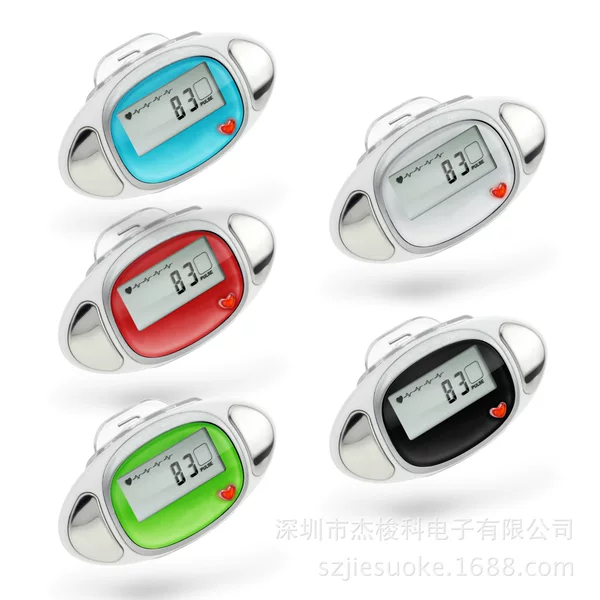 Jiesuko pedometer 3D heart rate monitoring exercise monitoring pedometer direct supply factory direct sales