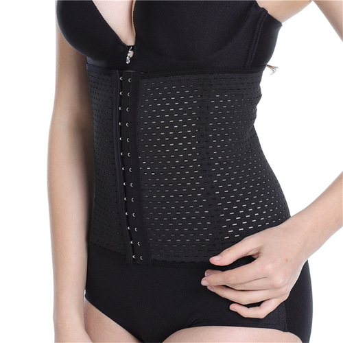 Hollow breathable waist cincher, tummy cincher, body shaping underwear for women, postpartum tummy cinching belt