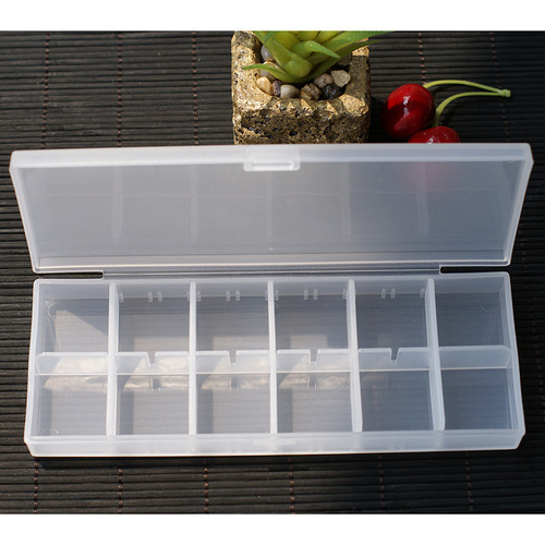 Weekly 12-compartment large-capacity pill box, plastic medicine storage box, portable pill sorting box