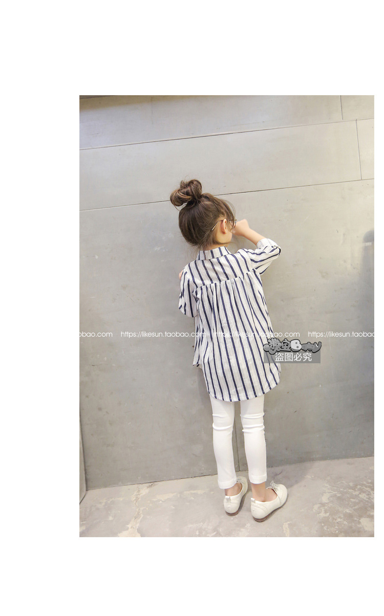 Chemise fille à manche longue - Ref 2087397 Image 12