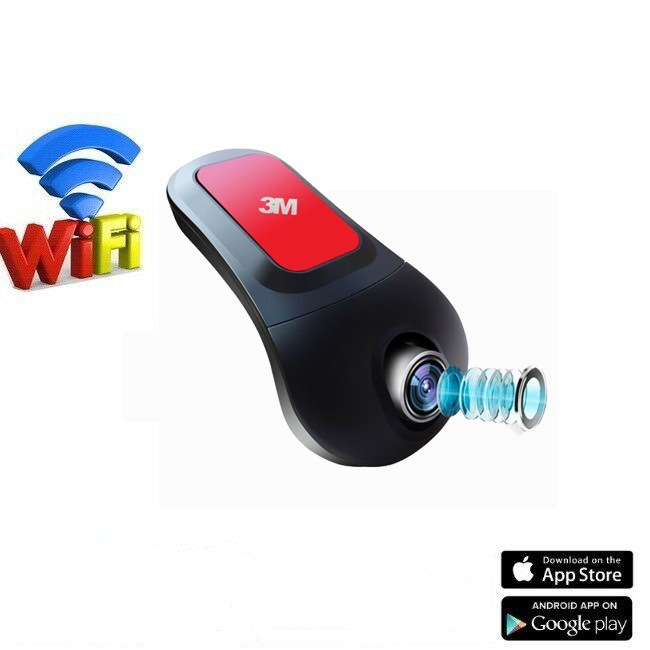 新款隐藏式行车记录仪 wifi链接 手机APP 170度广角
