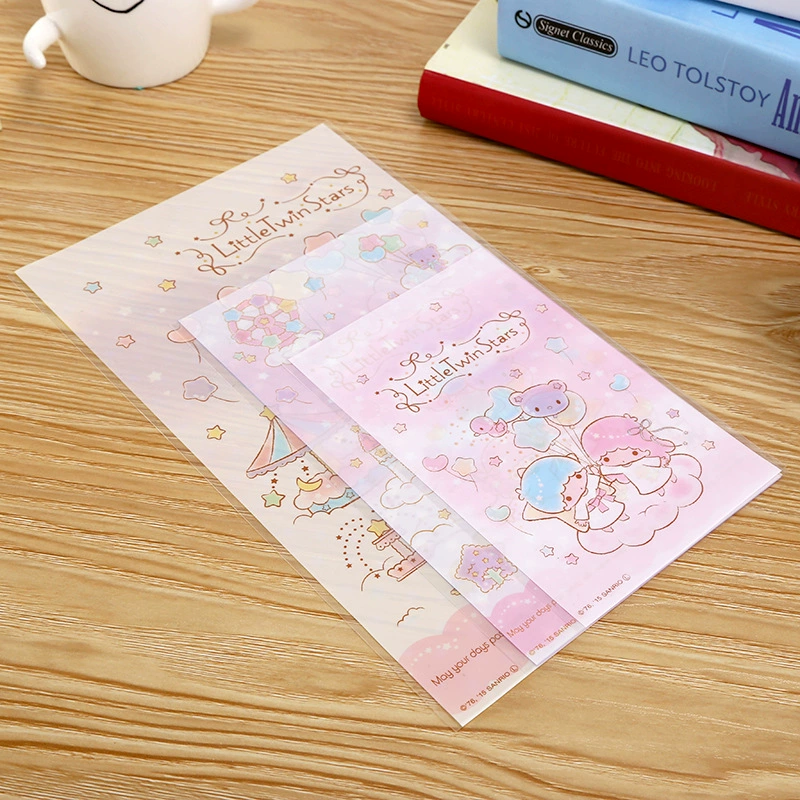 [Спецпредложение] Sanrio Gemini закуска подарок хранение прозрачная подарочная сумка многоразового использования водостойкая с несколькими входами