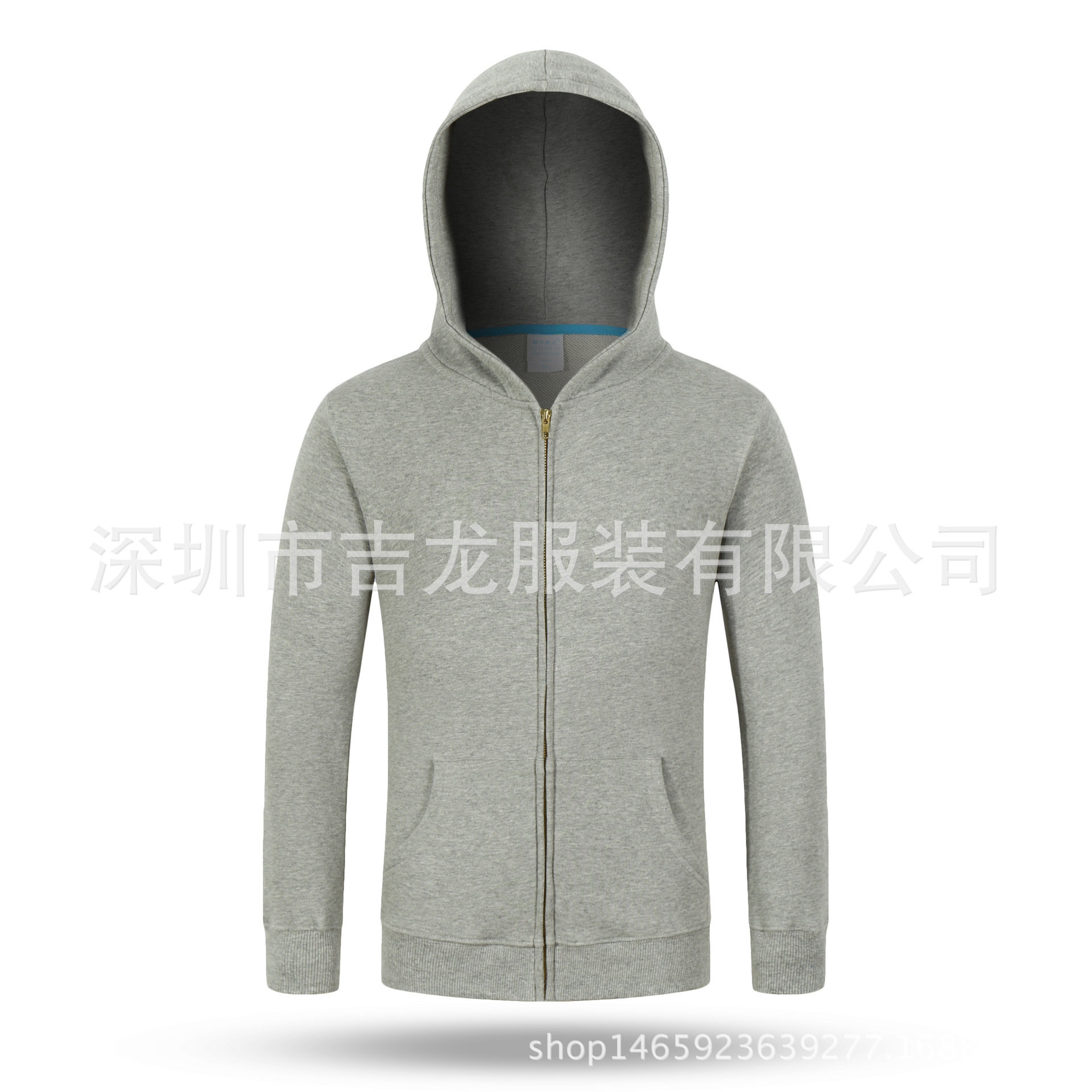 Bale Hair Coils Hooded zipper Sweater -7 printing