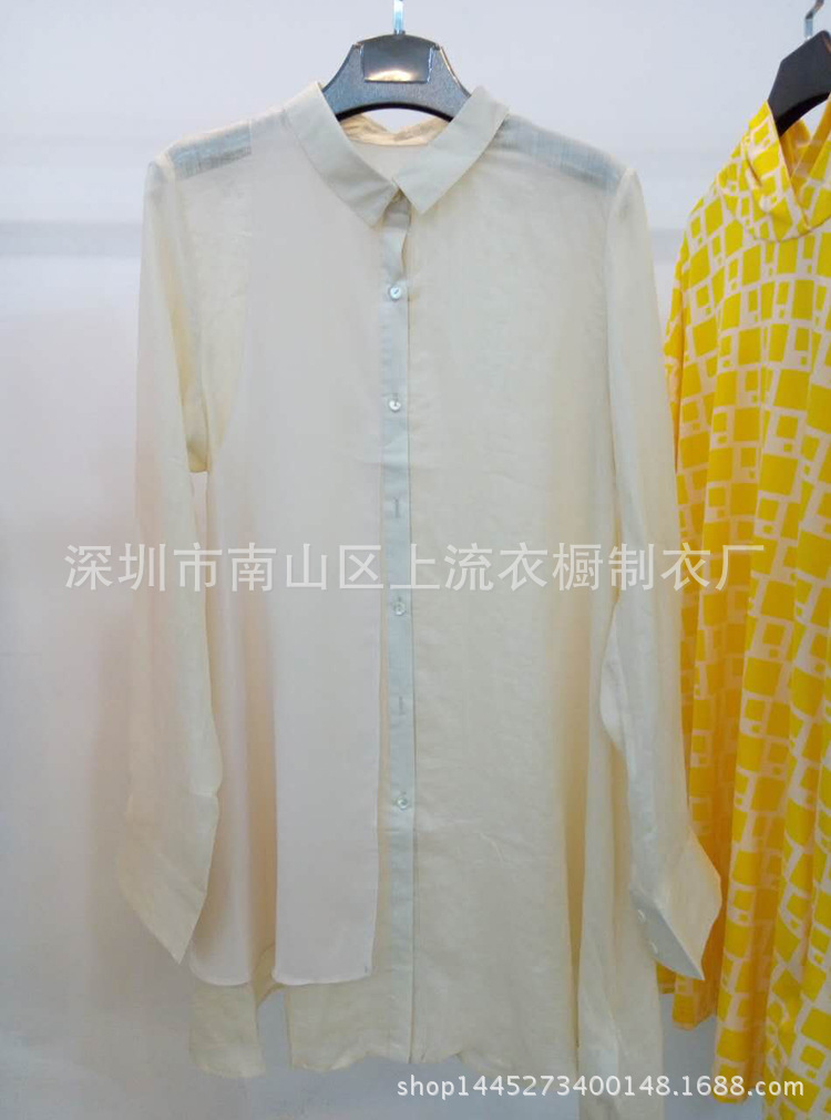 上海高端棉麻品牌女装 尘色 精品连衣裙今天上