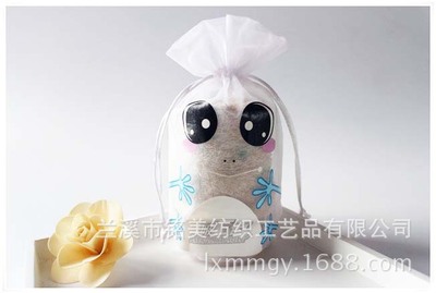 工厂直供欧根纱袋 珍珠纱袋 纱布束口圆底袋 化妆品包装纱袋