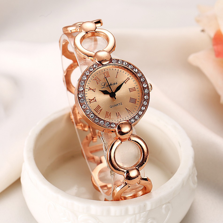 Casual Circle Quartz Women's Watches display picture 1