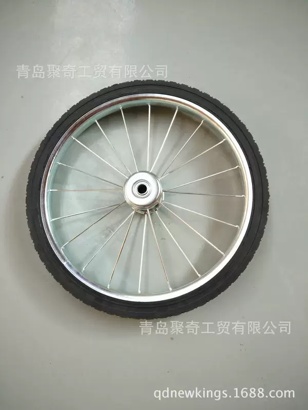 Rubber bike spokes, inflatable wheel, 20x