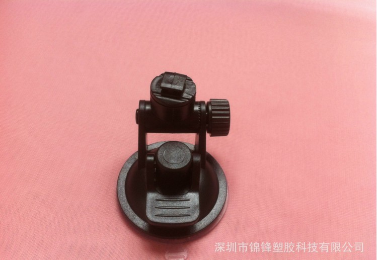 Soporte de grabadora de conducción de venta directa de fábrica 11*11 ranura esférica de 360 grados soporte de hebilla única Ventosa para automóvil