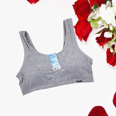 少女运动内衣加大码文胸罩发育期胖mm背心式莫代尔面料学生无钢圈|ms