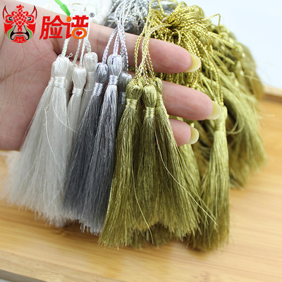 Gold and Silver Silk tassels DIY Jewelry Pendant Ears Versatile Clothes & Accessories jewelry Gold Line tassels Hanging ear Can be customized