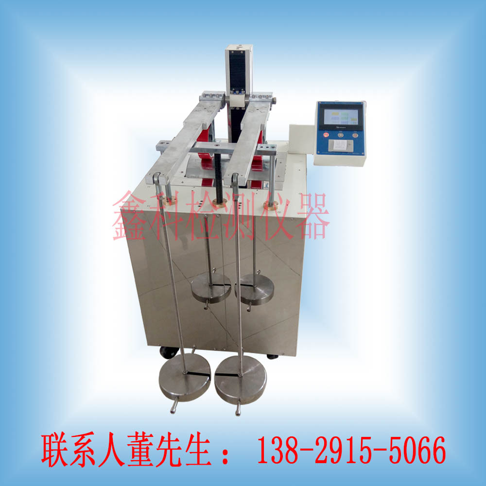 EN标准脚轮测试机 橡胶轮子负重行走试验机 工业脚轮行走测试机