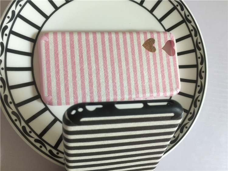 手机保护套-条纹爱心防摔iPhone6\/6plus情侣手