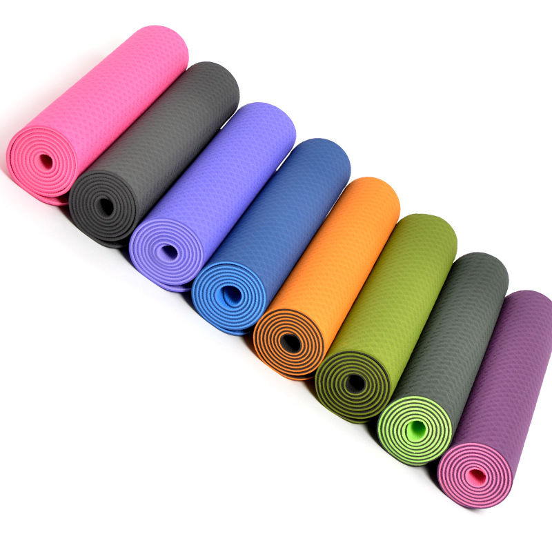 Yoga Supplies Yoga Mat tpe Bodybuilding Yoga Mat yoga mat Balance Pad Customized wholesale On behalf of