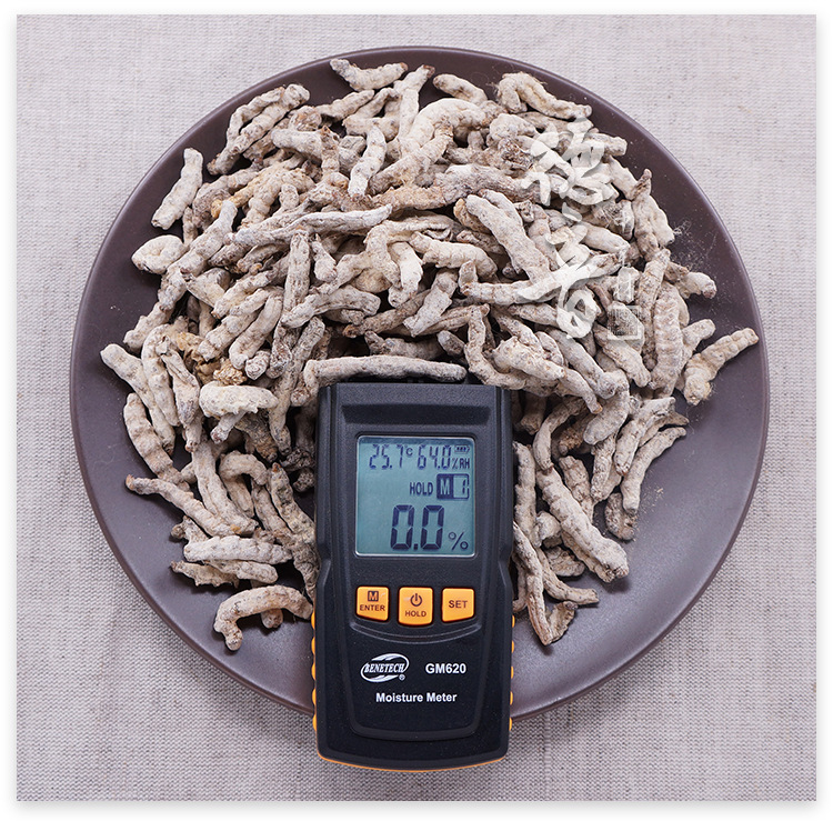 White Silkworm Jiang Can 500g Dried Bombyx Batryticatus Bulk Herb for Decoction and Powder specifications
