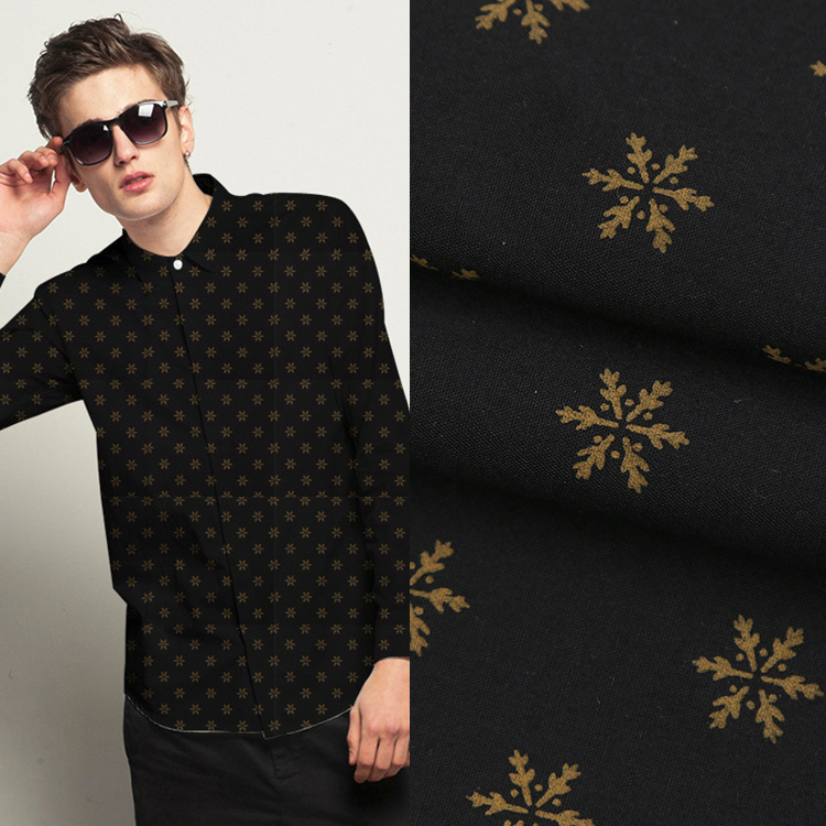 厂家直销 新款复古平纹混纺面料 箱包靠垫抱枕涤棉印花布现货批发