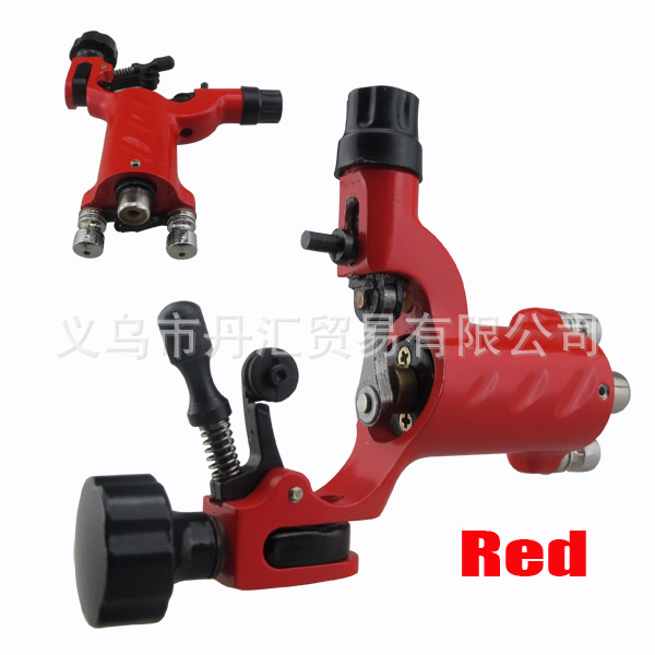 安林三代红色带RCA接口蜻蜓马达纹身机 刺青电动马达纹身机纹身枪