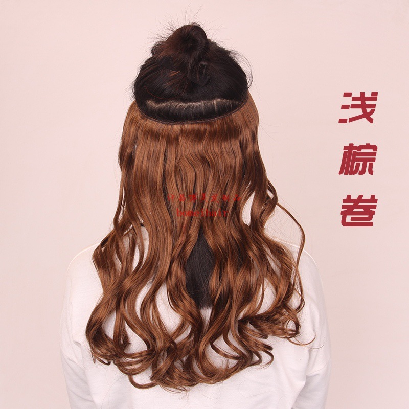 淺棕卷