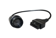 BENZ SPRINTER 38PIN to 16PIN OBD2 cable 奔驰诊断38针连接线