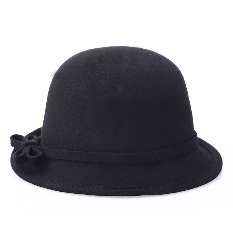 2020 otoño e invierno nuevo irregular ala superior sombrero de fieltro sombrero de lana pura sombrero de lana ventas directas de la fábrica