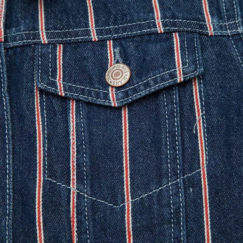 Demi-season long-sleeve, denim jacket