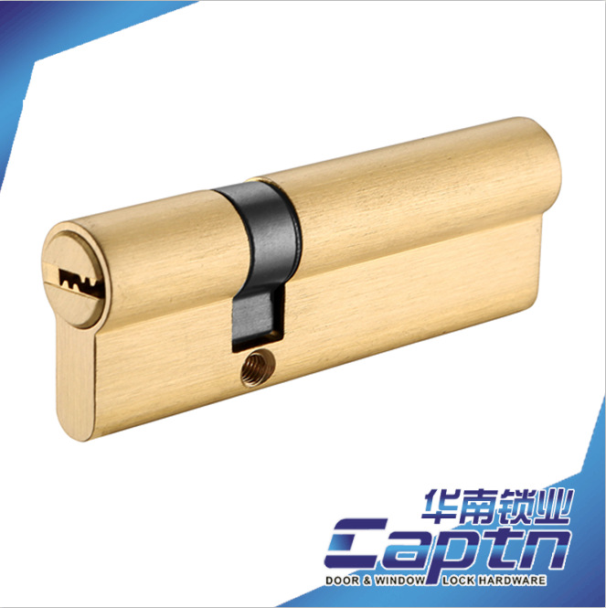 Cilindro de cerradura de cobre de lujo Serie C Clase C antirrobo cilindro de cerradura de puerta cilindro de cerradura universal tamaño completo longitud ventas directas de fábrica
