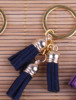 Fashionable keychain with tassels, high-end pendant, handmade, wholesale
